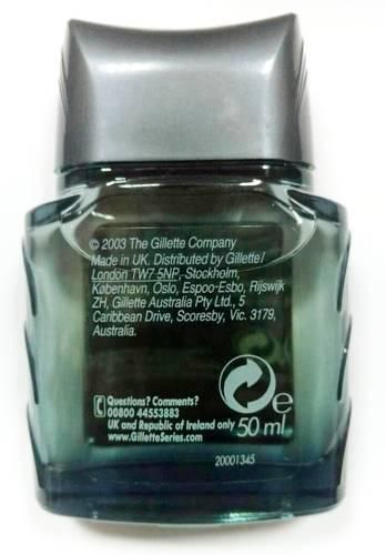 Gillette Series Storm Force Spicy лосьон после бритья 50 ml (без упаковки, с набора) ОРИГИНАЛ