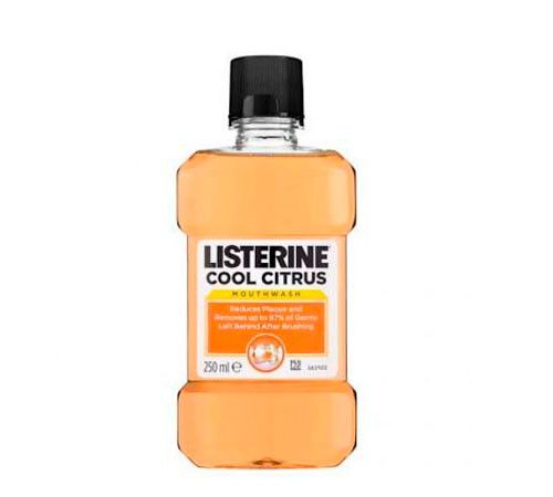 Listerine Cool Citrus Mouthwash ополаскиватель для полости рта 250мл