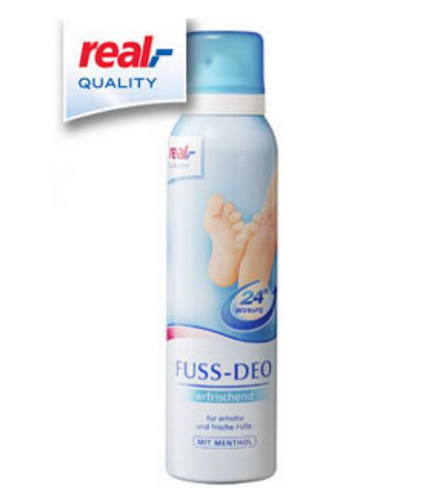 Real Quality дезодорант для ног 150 мл