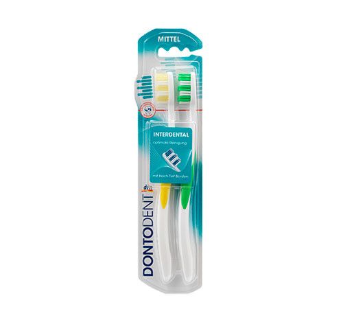 Dontodent Zahnburste Interdental Doppelpack - 2 зубных щётки
