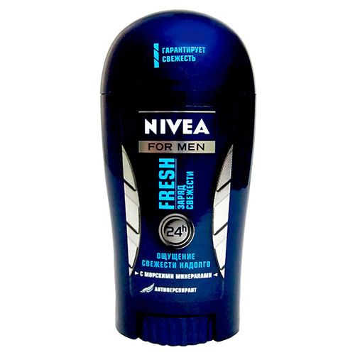 Nivea заряд свежести дезодорант-антиперспирант стик 40 мл