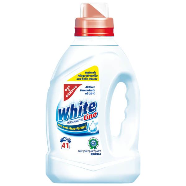 Gut & Gunstig White Line Гель для белого белья 1,5 L (42 ст.)