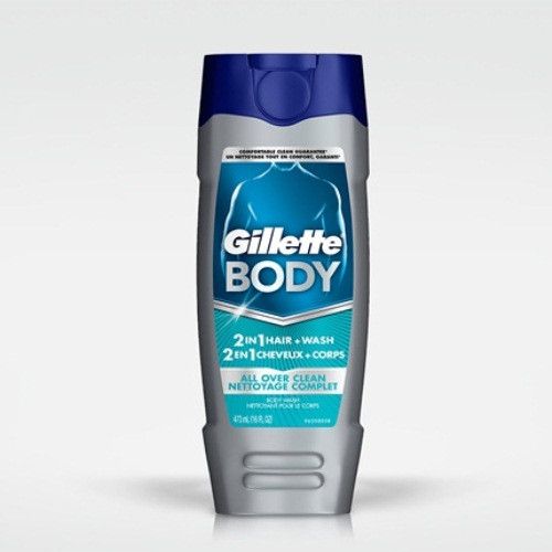 Gillette Shampooing + Gel Douche 2 in 1 354 ml USA