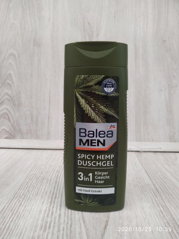 Гель для душа Balea  Spicy Hemp 300 ml
