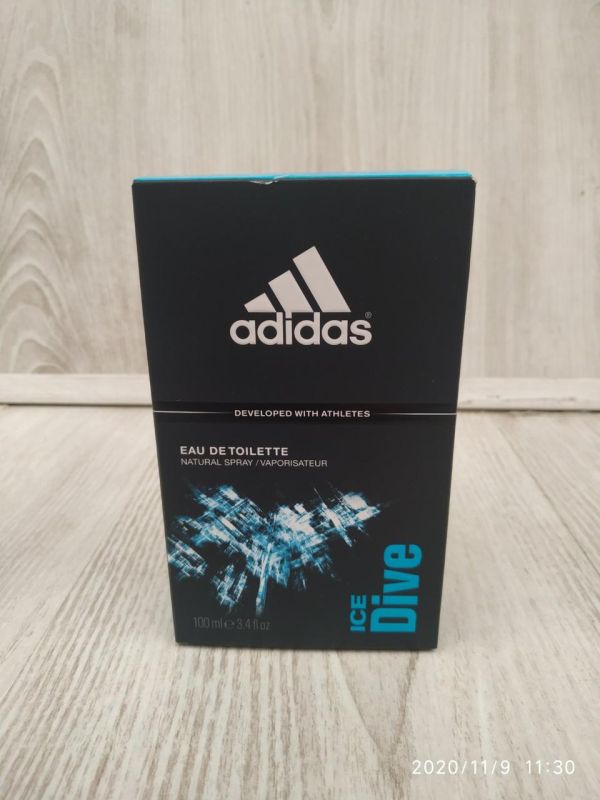 Adidas туалетная вода мужская Ice Dive 100 ml