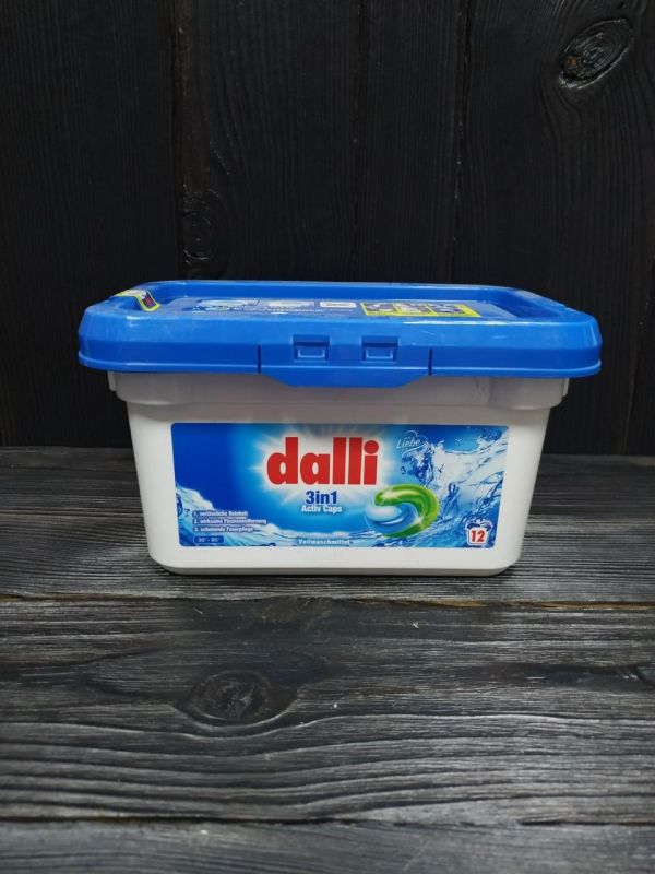 Dalli универсальные капсулы для стирки 12шт
