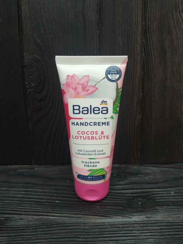 Balea крем для рук кокос и цветок лотоса 100 мл