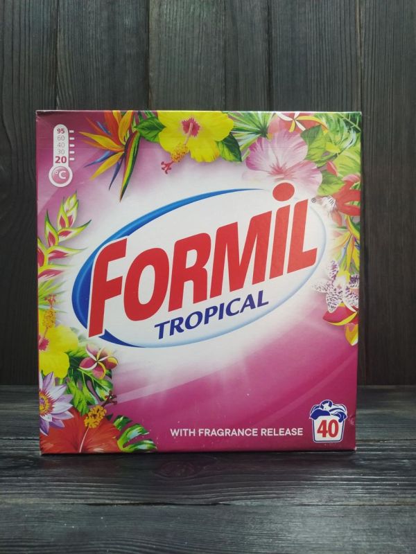 Formil универсальный стиральный порошок 2,6кг - 40ст Tropical