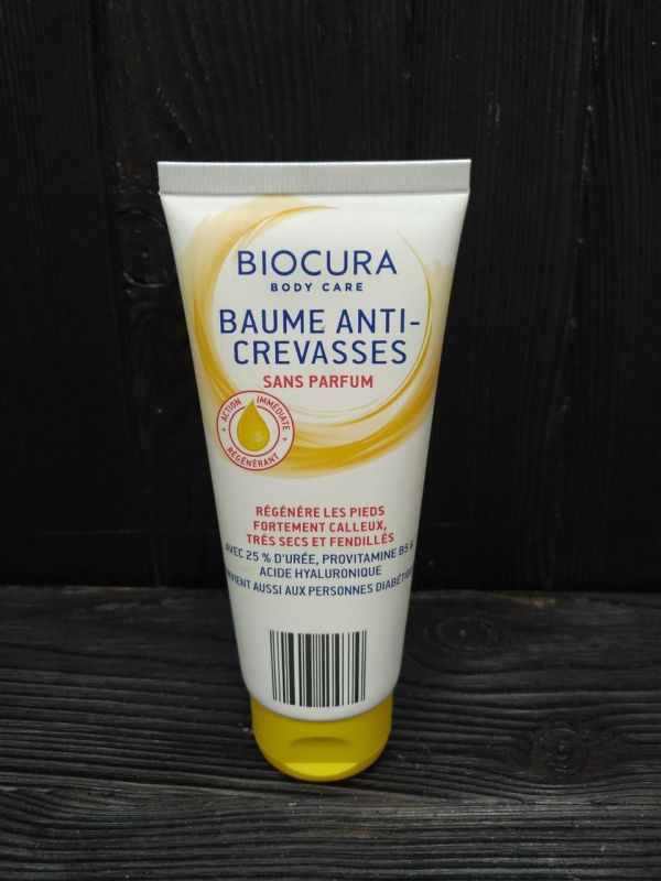 Biocura/ Ombia крем против трещин для ног 100 мл
