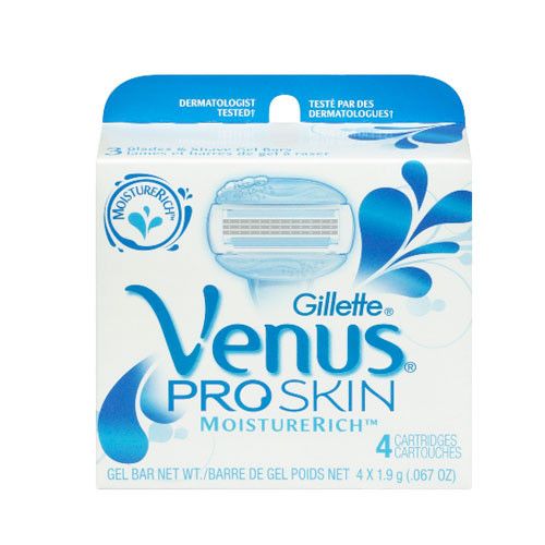Gillette Venus Proskin Moisturerich сменные картриджи 4 шт в упаковке