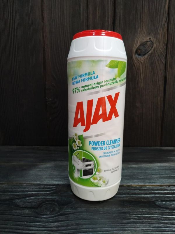 Чистящий порошок Ajax для кухни и ванн 450 г ( 3 аромата)