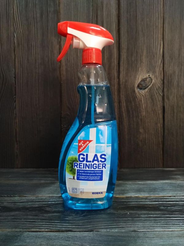 Gut & Gunstig спрей для стекла, окон, зеркал 1л