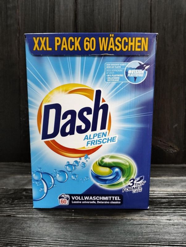 Dash универсальные капсулы  для стирки 60 шт