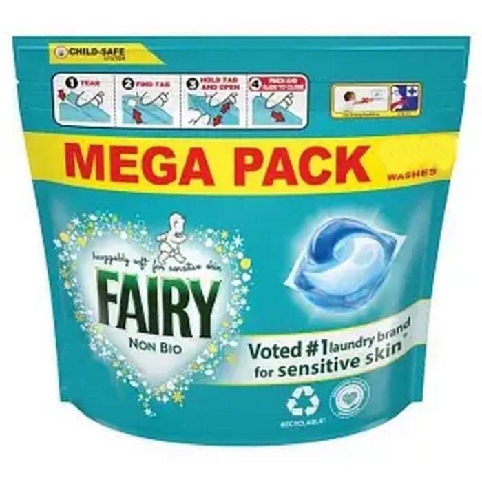 Капсулы для стирки Fairy 3 в 1 Non Bio  45 шт