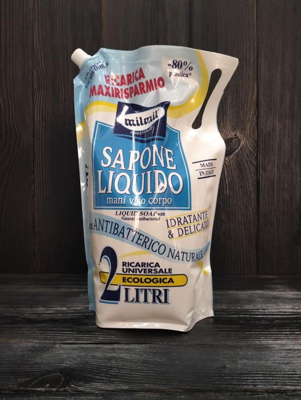 Mil Mil Жидкое мыло аромат натуральной свежести 2л