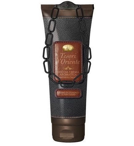 Tesori dʻOriente Legno di Guajaco e Pepe Nero Гель-крем для душу (Гуаяк Пепе Неро), 250 мл
