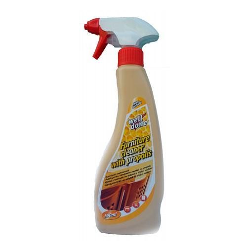 Well done Furniture cleaner Cпрей-поліроль для меблів з прополісом 500 мл