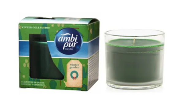 Ambi Pur ароматическая свеча "Зимний сад"