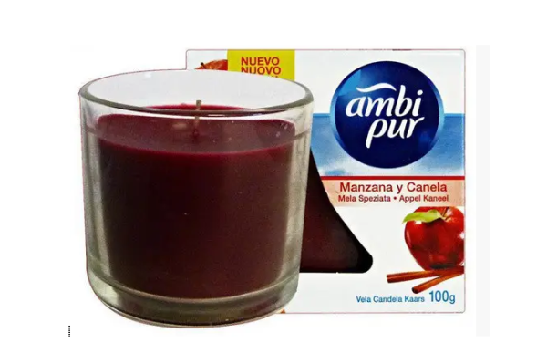 Ambi Pur ароматическая свеча "Пряное яблоко"