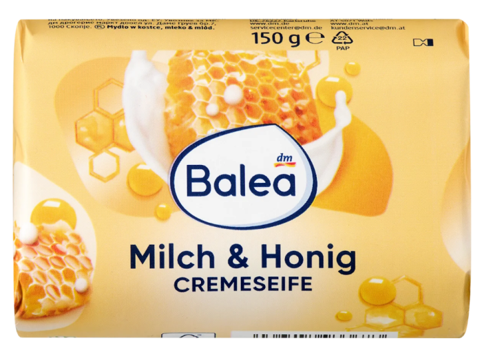 Balea крем - мыло 150г. Молоко с медом