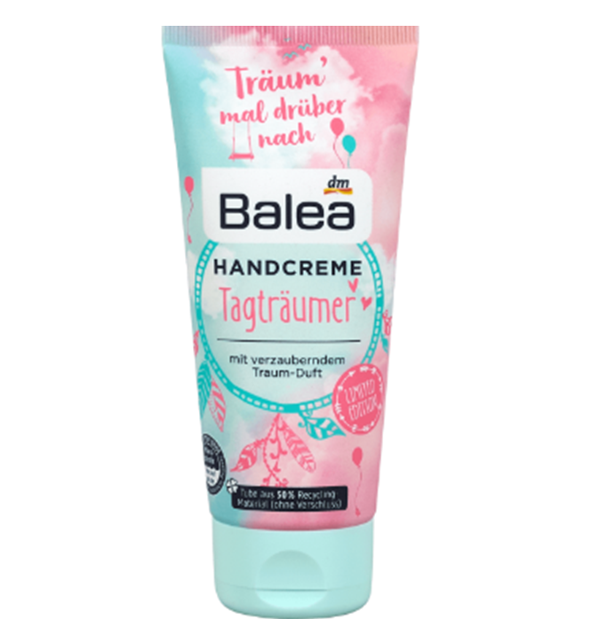 Balea крем для сухої шкіри рук 100 ml Tagtraumer