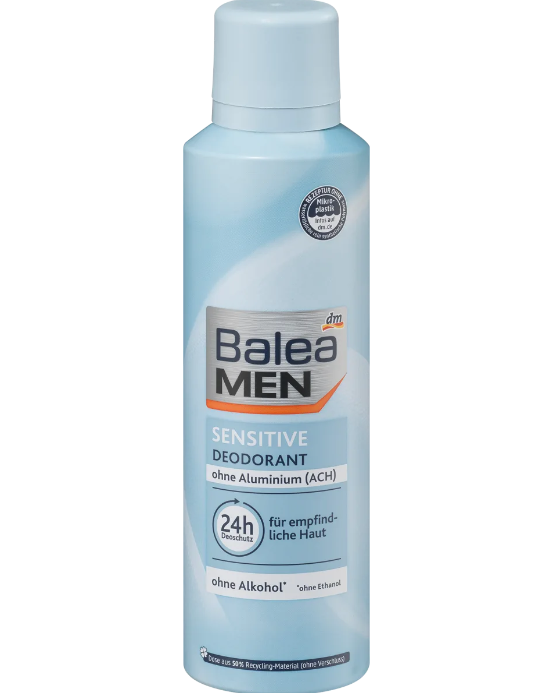 Balea MEN дезодорант спрей Sensitive 200 мл
