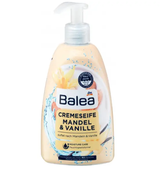 Balea Рідке крем - мило 500 ml ваніль та мигдаль