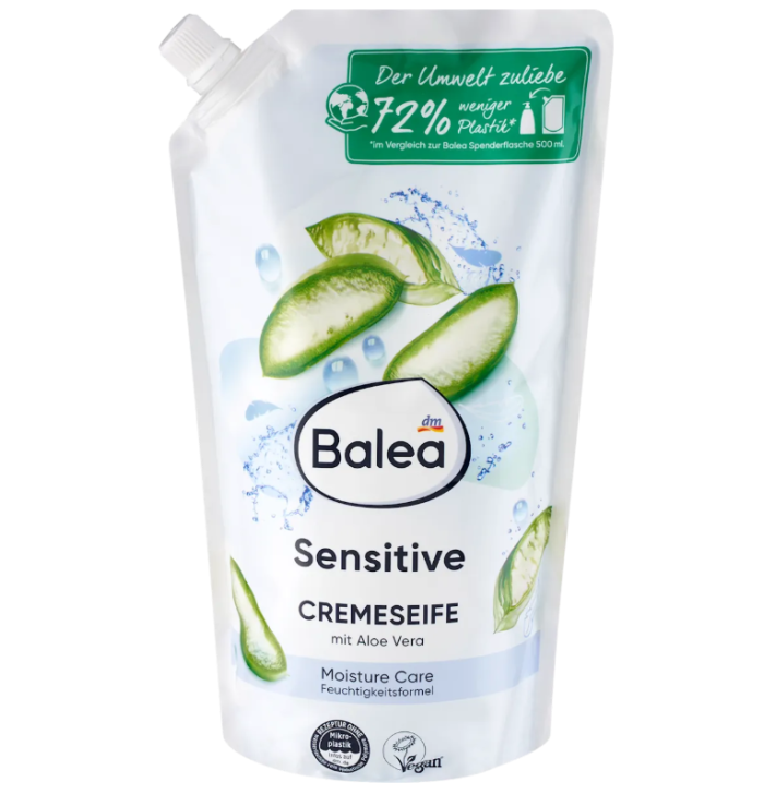 Balea рідке крем - мило для чутливої ​​шкіри 500 ml (запаска)