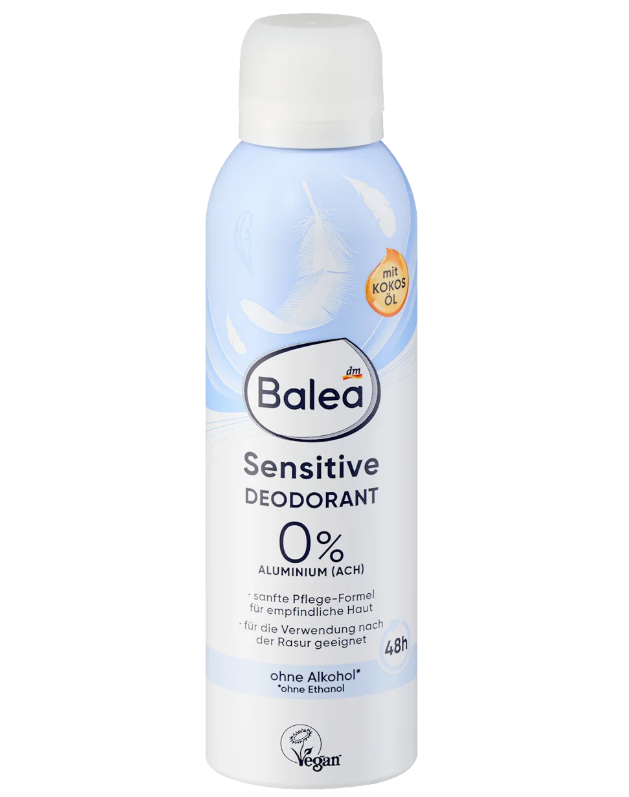 Balea Sensitive Дезодорант-спрей для чутливої ​​шкіри 200 ml