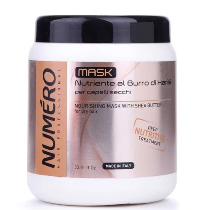 Brelil Numero Nourishing маска для блиску волосся на основі цінних олій 1л.
