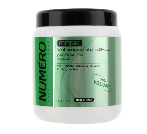 Brelil Numero Volumising Mask Маска для надання об'єму з екстрактом асаї 1л.