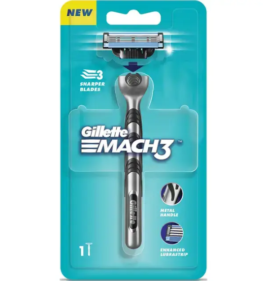 Мужской станок для бритья Gillette Mach3 (1запаска)