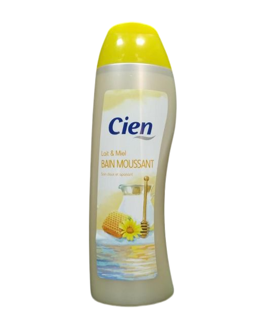 Cien гель для душу/піна для ванни "Молоко з медом", 1 л