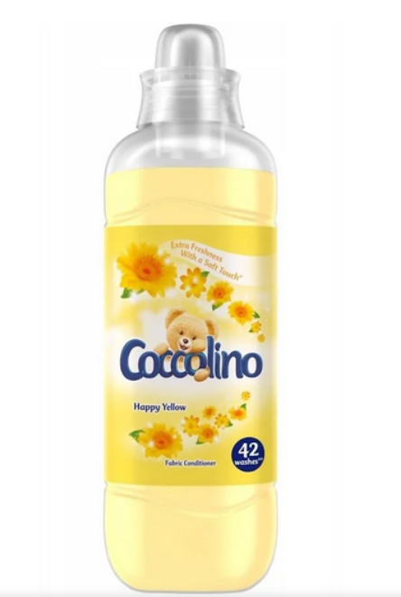 Coccolino Happy Yellow  кондиционер-ополаскиватель для белья 1,05 л. - 42 ст