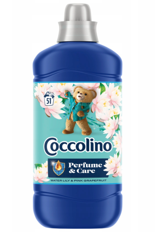 Coccolino кондиціонер для білизни з ароматом водяної лілії та рожевого грейпфрута., 1275 мл - 51 пр