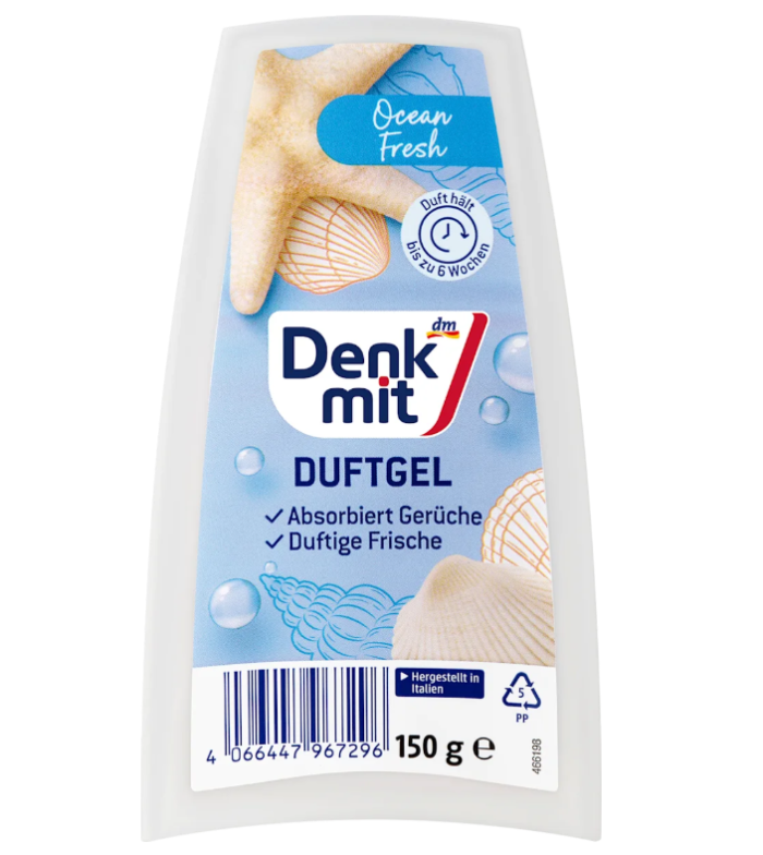 DenkMit Ароматичний гель-освіжувач повітря Ocean Fresh, 150 г