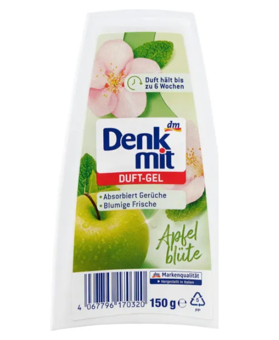 DenkMit Fresh Lemon гелевий освіжувач повітря 150 г