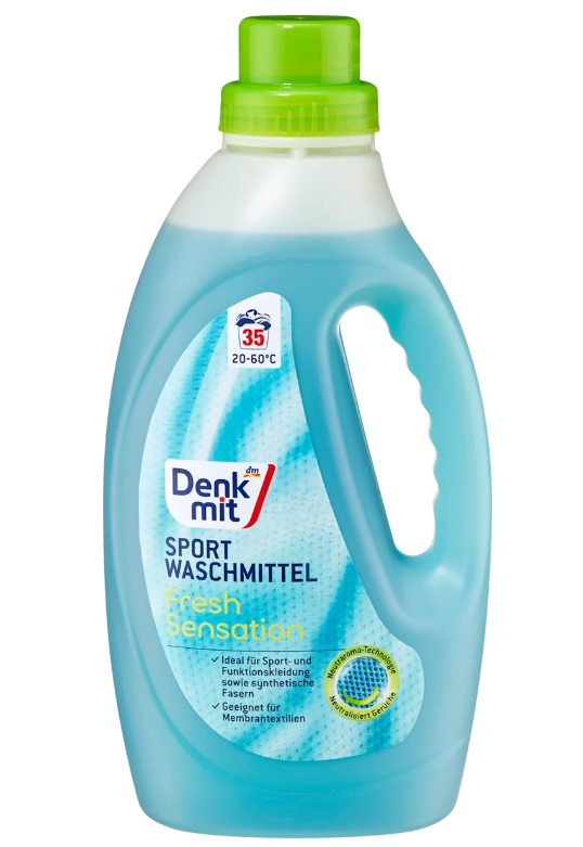 DenkMit  гель для стирки спортивных вещей 1,5л - 35 ст