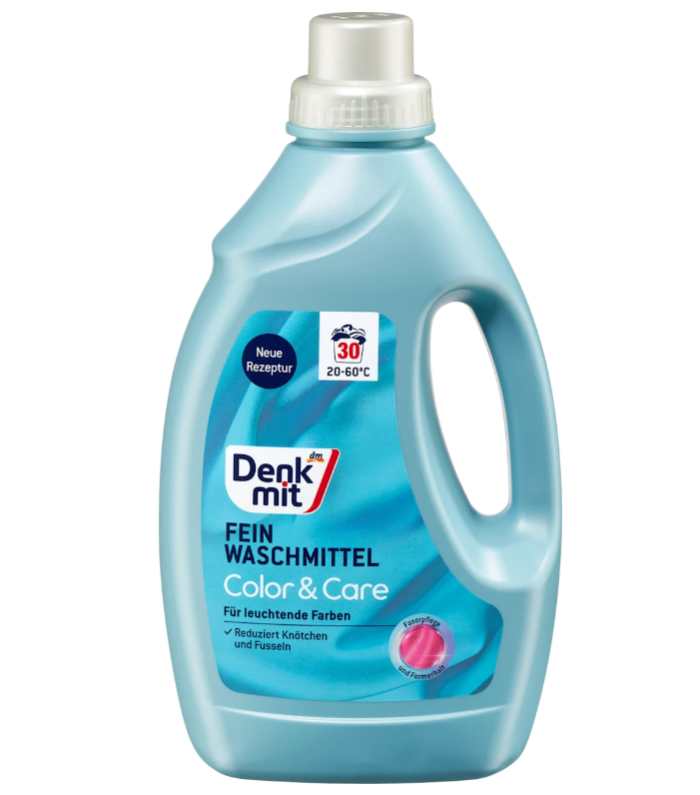 Denkmit гель для деликатных тканей, Color&Care 1.5lл - 30 стирок