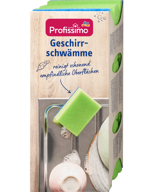 Denkmit губки для миття посуду (6 шт в упаковці) Profissimo