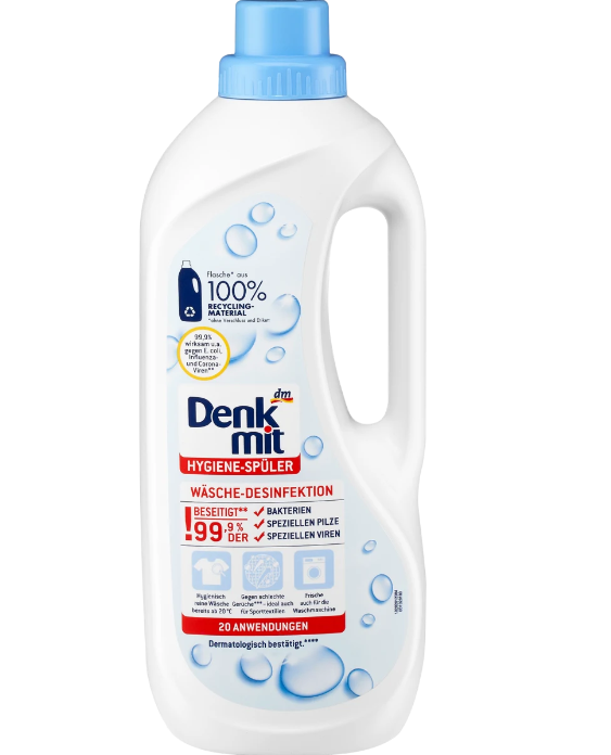 Denkmit Hygiene-Spüler Wäsche-Desinfektion антибактеріальний ополіскувач для білизни 1,25л.