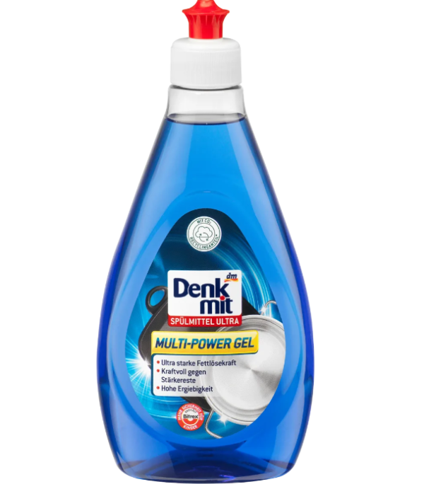 Denkmit Концентрированное средство для мытья посуды 500 мл синий