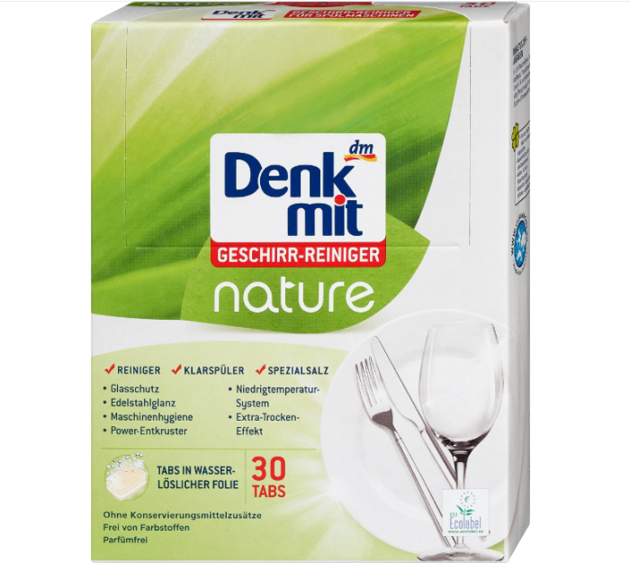 DenkMit nature таблетки для посудомийних машин 30 шт