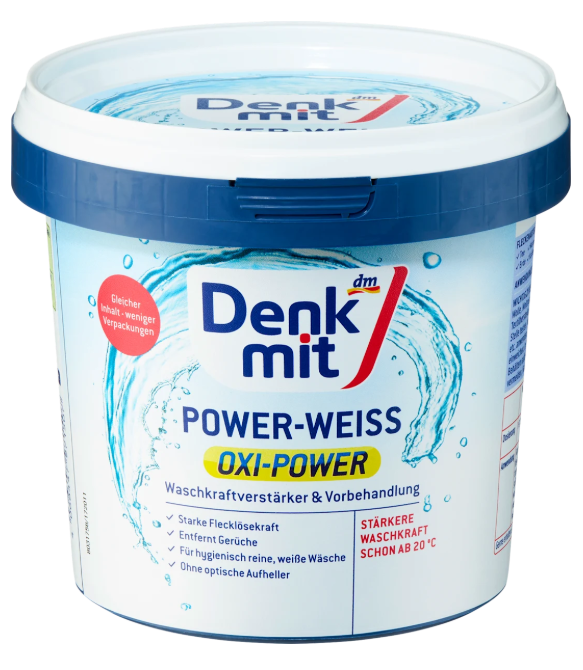 DenkMit Порошок для удаления пятен Oxi Power White, 750 г