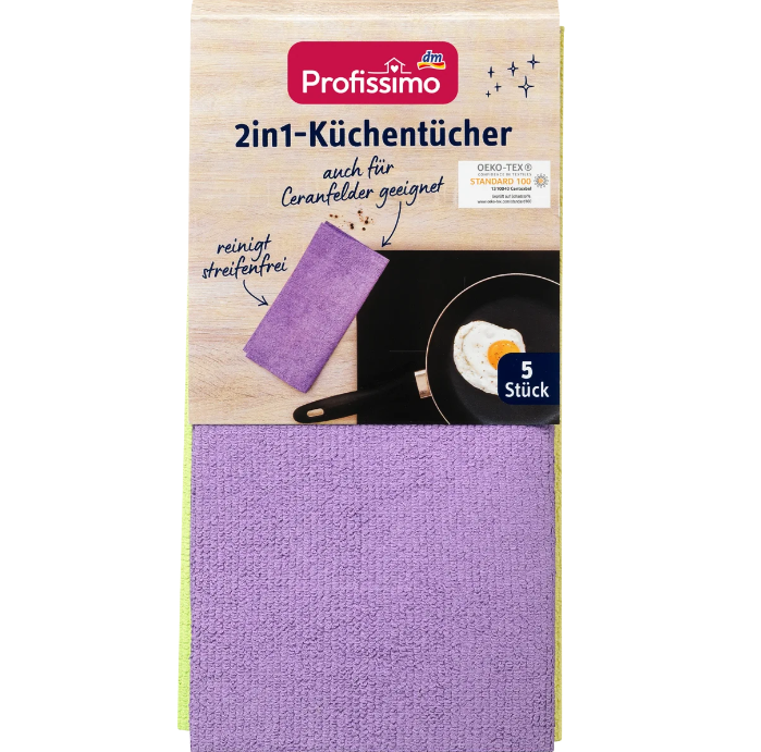 Denkmit Profissimo Рушники кухонні 2в1, 5 шт