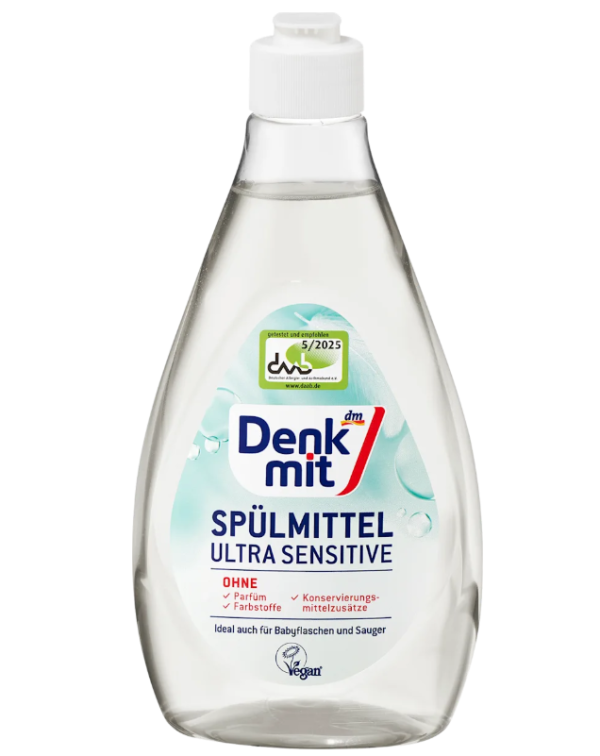 DenkMit Засіб для миття посуду Ultra Sensitive, 500 мл