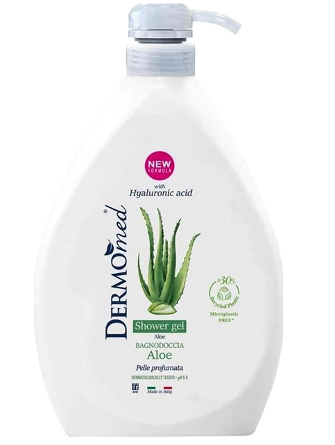 Dermomed крем-гель для душа Алое 1л