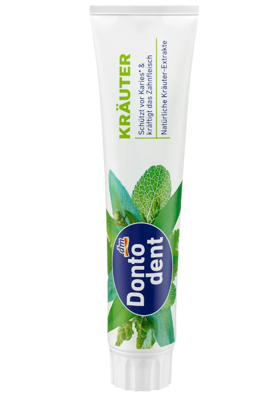 Dontodent Kräuter зубная паста с травами 125 ml