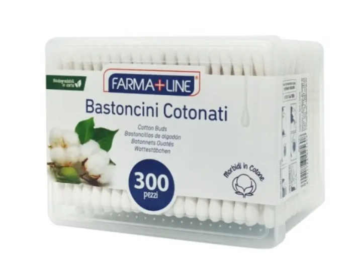 FARMA+LINE Ватні палички, 300 шт