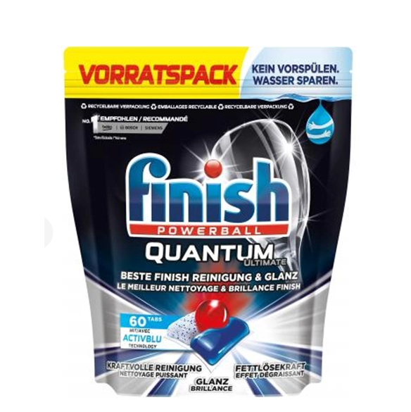 Finish Quantum Ultimate таблетки для посудомийних машин 60 шт.